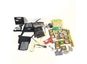 Circuit Breaker Finder, Auger Drill Bits, Staples, Soldering Gun, Sandpaper & More - #S4-1