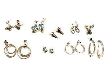 Uno De 50 Silver Plate Earring Collection - #B-1