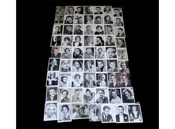 Collection Of Early Hollywood Movie Star Headshot Prints - #S3-3