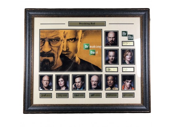 Framed Breaking Bad 10-Time Emmy Award Memorabilia - #AR1