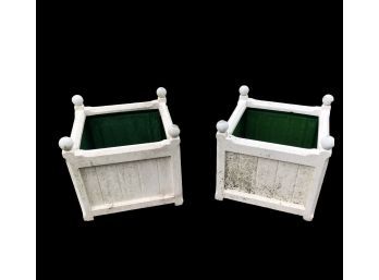 Pair Of Cube Planters - #RR1