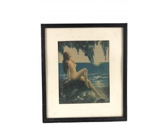 Mabel Rollins Harris Nude Print, Signed In Plate - #S6-2
