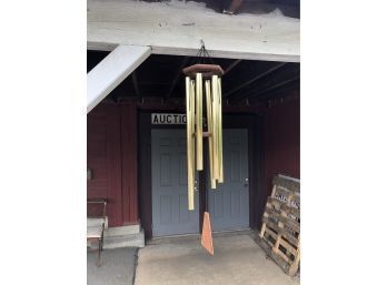 Brass And Wood Wind Chimes, Brand New In Open Box - #S7-3