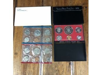 1979 U.S. Mint Proof Sets, Including Susan B. Anthony Dollar, Uncirculated - #OC-5