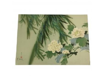 Signed DAVID LEE Chinese Colored Lithograph #226/295 - #RR2