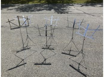 Collection Of Music Stands, The Hamilton No. 400, Made In USA - #LR1