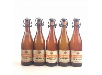 Vintage Parkbrau Spezial Reusable 0.5L Glass Beer Bottles - #S1-1