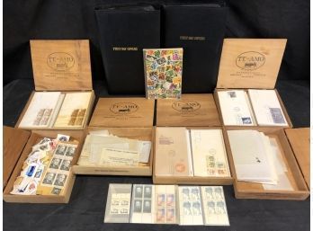 Huge Collection Of Vintage Postage Stamps & 1st Day Covers - #S7-2