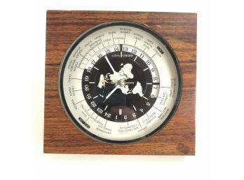 Seiko Battery Operated World Wall Clock, WORKS - #S6-4