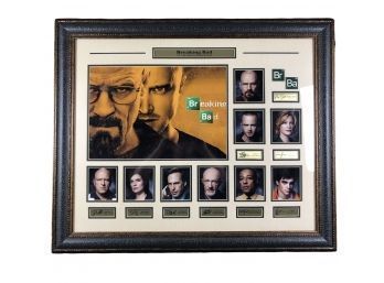Framed Breaking Bad 10-Time Emmy Award Memorabilia - #AR1