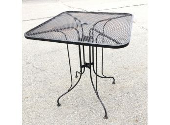 Wrought Iron Outdoor Patio Table - #AR2