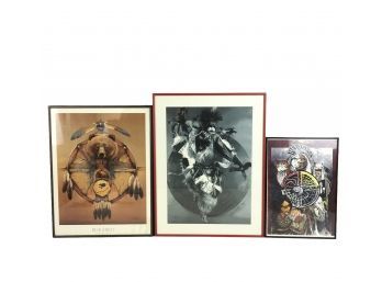 Collection Of Native American Prints, One Inscribed - #W1