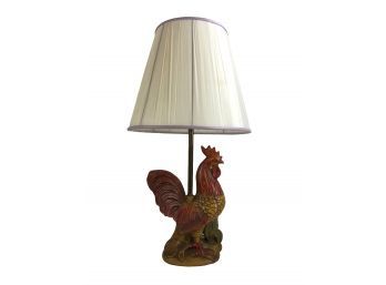 Ceramic Rooster Table Lamp, WORKS - #RR2