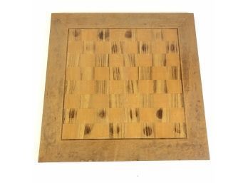 Vintage Double Sided Wood Checkerboard - #S3-1