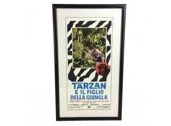 1969 Tarzan And The Son Of The Jungle Movie Poster, Printed In Italy - #AR2