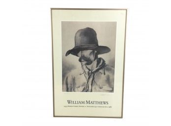 1987 Pencil Signed William Matthews Art Gallery Poster - #W1