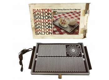 Vintage Salton Hotray Electric Food Warmer With Original Box, WORKS - #S2-2