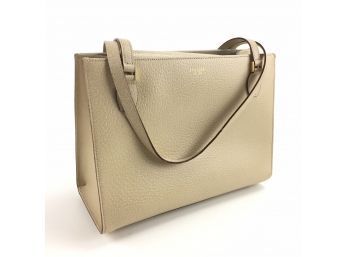 Kate Spade Leather Handbag - Beige - Made In Italy - #C