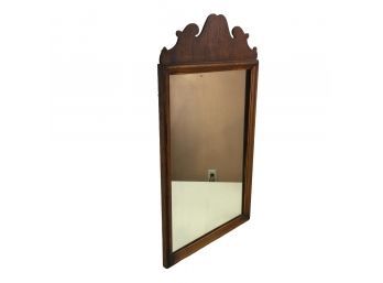 Carved Maple Wood Wall Mirror - #S6-5