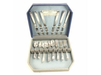 Lenox Silver Plate Flatware Set With Anti-Tarnish Box, Service For 6 - #S6-2