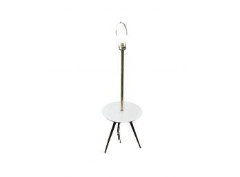 Mid-Century Modern Tray Table Floor Lamp, WORKS - #RR1