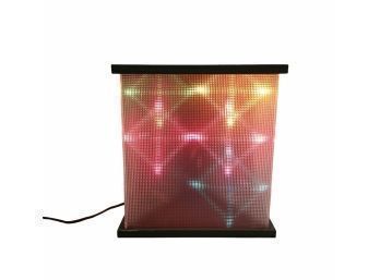 Retro 1960s Brightco Electronics Portable Psychedelic Motion Lamp, WORKS - #S1-4