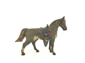 1950s Hand Painted Metal Horse Carnival Prize - #S11