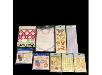 Collection Of Crafts: Quilted Bibs & Scrapbooking Supplies - #S2-3