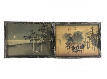 19th Century Ando Hiroshige Japanese Woodblock Print - #S6-4