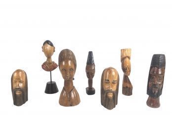 Hand Carved Wood African Sculptures - #S6-4