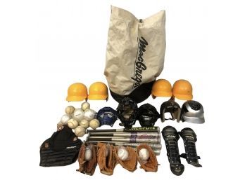 Large Collection Of Softball Gear - MacGregor, Trump, Easton - #S9-F