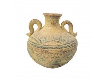Chinese Earthenware Studio Pottery Vase - #S7-4