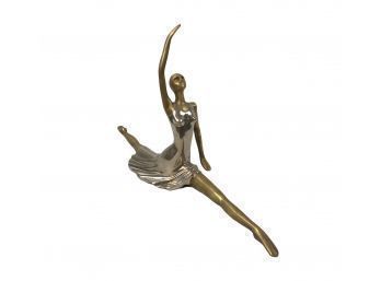 Modernist Ballerina Statue, Signed - #S10-2