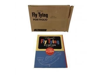 Vintage Fishing Fly Tying Kit By Alex Rogan - #S8-3