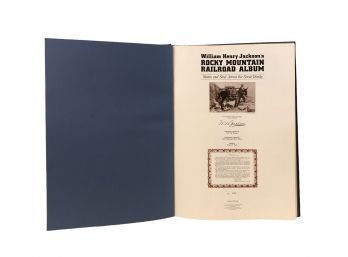 William Henry Jacksons Rocky Mountain Railroad Album, 2422/3000 Copies - #S10-3