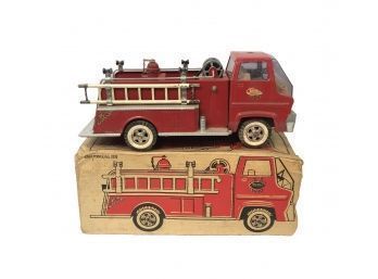 Vintage 1960s Tonka Pumper Fire Truck No. 2926 With Original Box - #S2-2