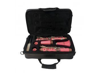 Lade Pink Clarinet With Case - #S7-5