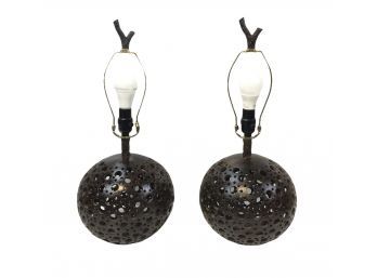 Pair Of Modern Table Lamps, WORKS - #S7-5