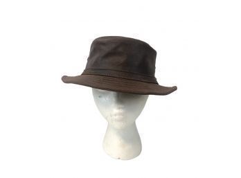 Vintage Minnetonka Genuine Leather Safari Hat, Men's Size XL - #S10-4