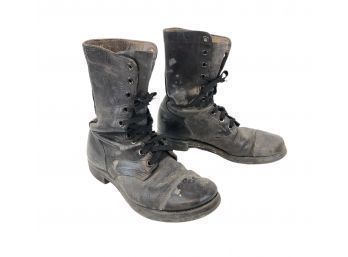 Combat Boots, WWII Or Korean War Era - #S11-1