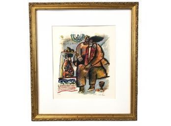Signed Theo Tobiasse Color Lithograph, No. 80/175 - #BW