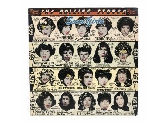 1977 Rolling Stones SOME GIRLS Vinyl Record Album - #S8-4