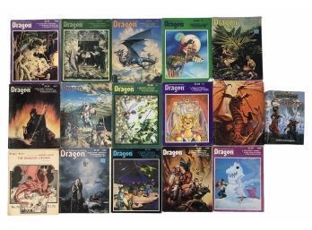 Vintage Dungeons & Dragons DRAGON Magazines & 1978 Collectors Ed. Dragon Crown - #S3-2