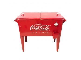 Drink Coca Cola Ice Cold Cooler With Bottle Opener - #S1-F