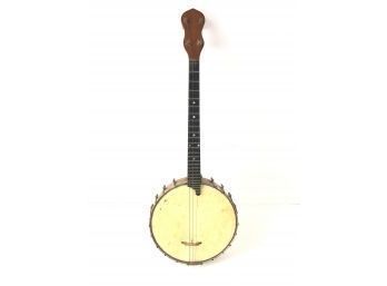Antique 4-String Banjo, High Quality - #S10-3