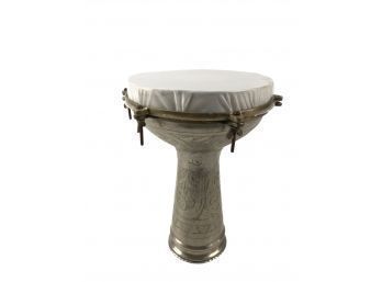 Hand Engraved Doumbek Drum, Made In Syria - #S7-2