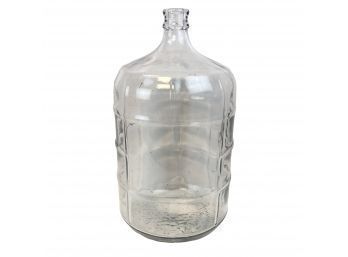 Vintage 5-Gallon Glass Water Jug, Made In Italy - #S8-1