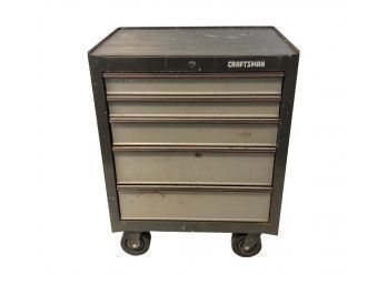 Craftsman Five Drawer Tool Chest With Wheels - #SW