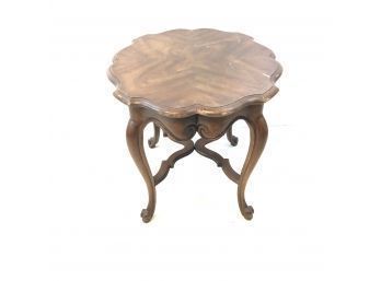 Heritage Scalloped Edge Accent Table - #S1-F