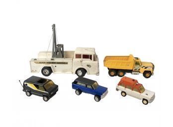 Marx Toys Big Bruiser Super Highway Service & Tonka Toy Trucks - #S2-4